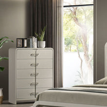 Load image into Gallery viewer, Aria - 5 Drawer Chest - Beige
