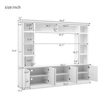 Load image into Gallery viewer, All-In-One TV Stand With Bookcase For TVs Up To 70"
