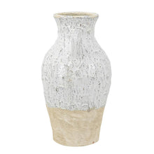 Load image into Gallery viewer, Block Amphora Table Vase - Beige / Ivory
