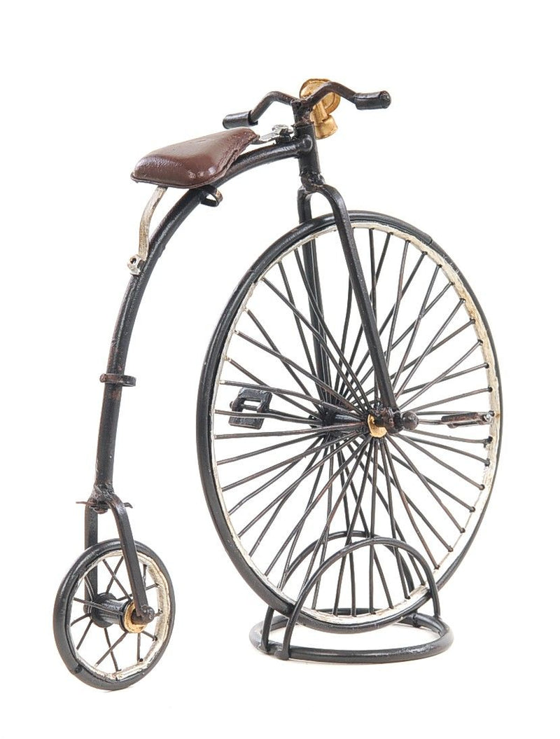 c1870 High Wheeler Bicycle Sculpture - Gray