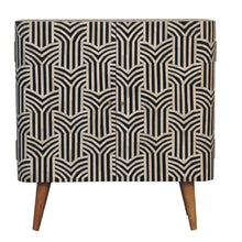 Load image into Gallery viewer, 32" Solid Wood And Inlaid Bone Texture Accent Cabinet With Two Doors - Brown
