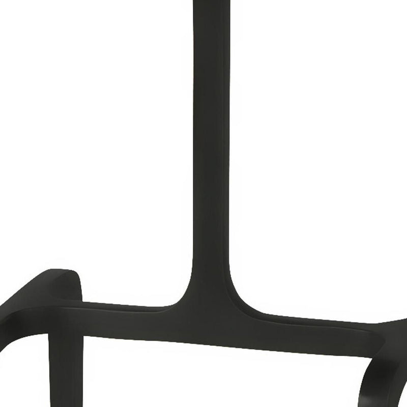 Marble End Table - White