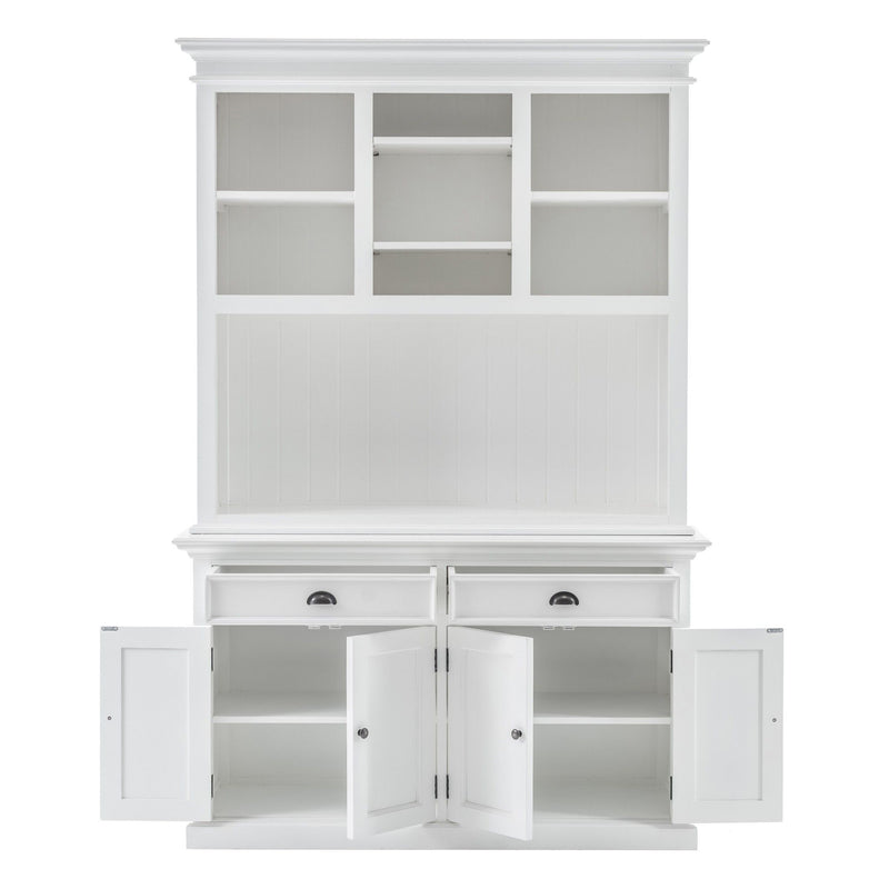 Adjustable Two Tier Bookcase - White