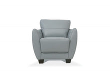 Load image into Gallery viewer, Genuine Leather and Black Arm Chair 33" - Watery
