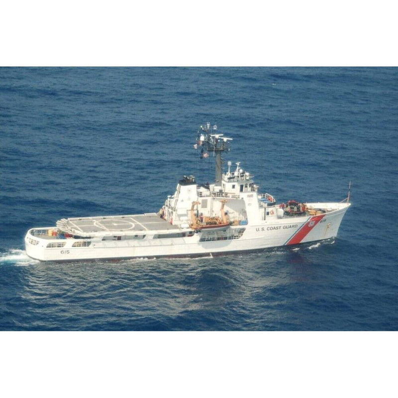 Hand Painted Model Boat (624516) - White