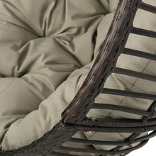 Load image into Gallery viewer, Hanging Basket Chair With Metal Frame And Seat Cushion
