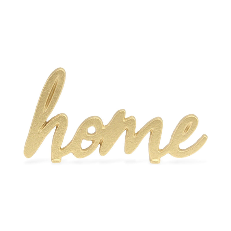 Home Hand Painted Tabletop Sign (634472) - Gold