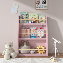 Load image into Gallery viewer, 3 Tier Book Shelf, Compact Storage For Bedrooms
