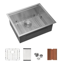 Load image into Gallery viewer, Laundry Workstation Undermount Utility Sink, Deep Single Bowl
