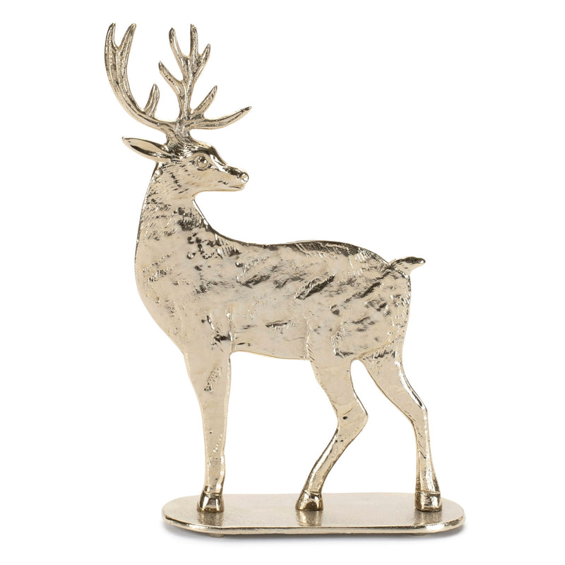 Deer Christmas Figurine (Set of 2) - Gold