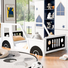Load image into Gallery viewer, Classic Car Shaped Platform Bed With Wheels
