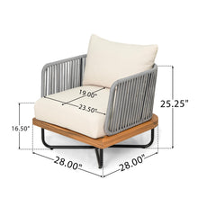 Load image into Gallery viewer, Lucca - Outdoor Acacia Wood Chair
