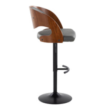 Load image into Gallery viewer, Pino - Mid Century Modern Adjustable Barstool With Swivel With Rounded T Footrest (Set of 2)
