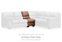 Load image into Gallery viewer, WillowBend - Caramel - Armless Chair
