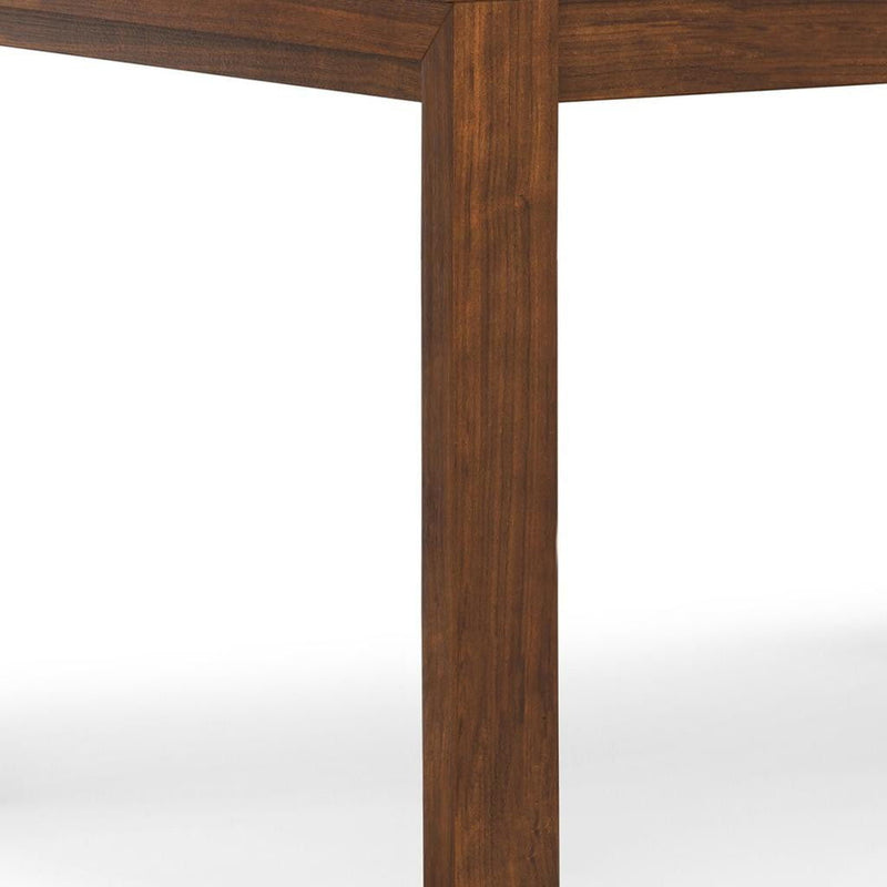 60" Wood Butterfly Leaf Extendable Dining Table - Walnut