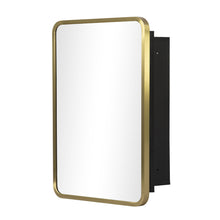 Load image into Gallery viewer, 16" Metal Framed Mirror Set - Gold
