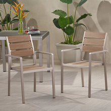 Load image into Gallery viewer, Dreamlan - Outdoor Aluminum Dining Chair (Set of 2)
