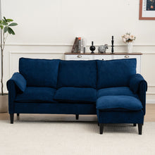 Load image into Gallery viewer, Convertible Combination Sofa With Footstools With Storage
