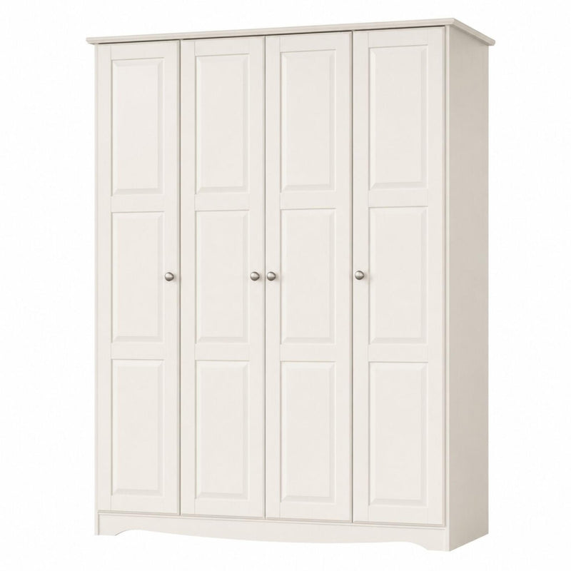Solid Wood Four Door Combo Dresser (765063) - White