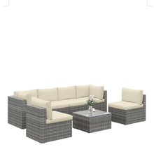 Load image into Gallery viewer, Modern Patio Set With Coffee Table

