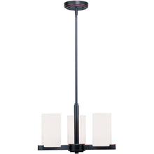 Load image into Gallery viewer, 3 Light Dimmable Chandelier With Shades - Bronze
