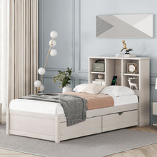 Load image into Gallery viewer, Bed Frame With Built In USB Port And 2 Drawers
