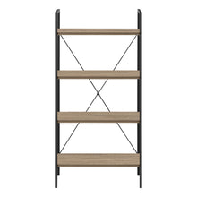 Load image into Gallery viewer, Four Tier Etagere Bookcase - Taupe
