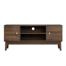 Load image into Gallery viewer, TV Stand, Entertainment Center With Storage, Media Console Table For Living Room - Walnut
