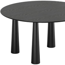 Load image into Gallery viewer, Solid Wood Round Top Dining Table - Black
