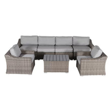 Load image into Gallery viewer, Stylish Sofa Seating Group With Cushions Perfect For Outdoor Gatherings
