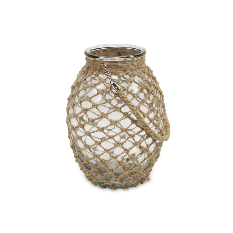 Glass Decorative Bottle (488170) - Brown