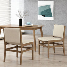 Load image into Gallery viewer, Contemporary Dining Chair Set Upholstered Fabric With Rubberwood Frame
