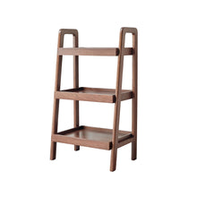 Load image into Gallery viewer, Premium Storage Organizer, 3-Tier Beech Shoe Rack For Entryway, Living Room - Walnut
