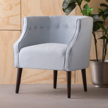 Load image into Gallery viewer, Contemporary Upholstered Club Chair With Button Tufting
