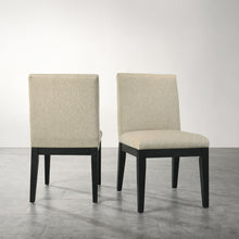 Load image into Gallery viewer, Roundhill Furniture - Rocco Contemporary Solid Wood Dining Chairs (Set of 2) - Beige
