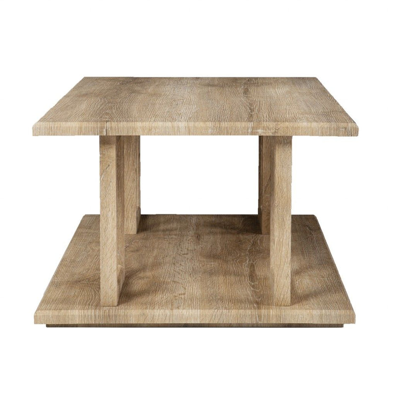 42" Wood Coffee Table - Natural