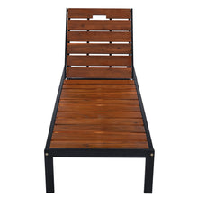 Load image into Gallery viewer, Outdoor Chaise With Adjustable Backrest
