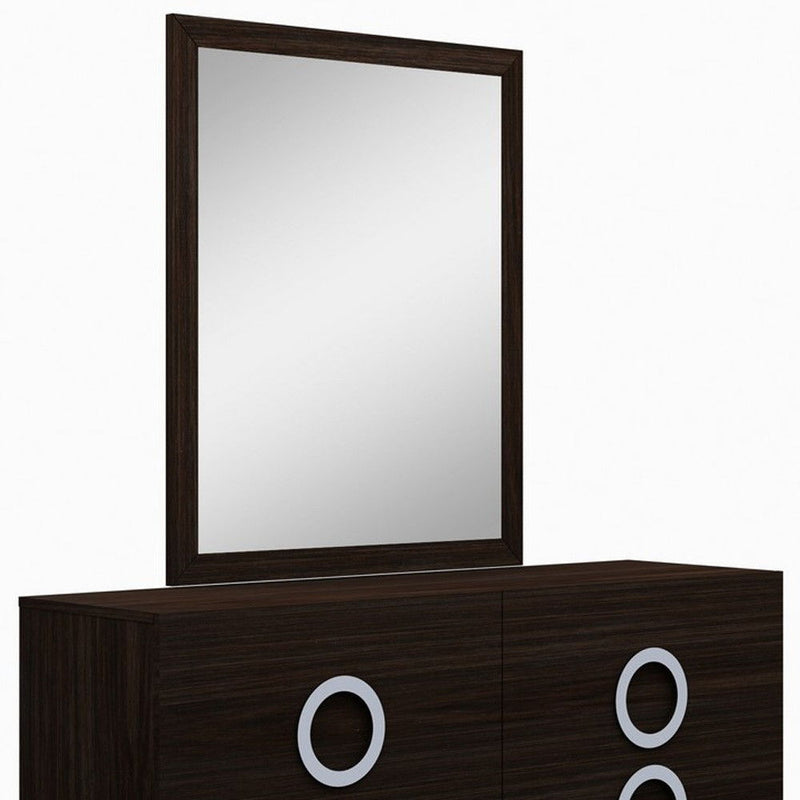 Refined Wenge High Gloss Dresser - Brown