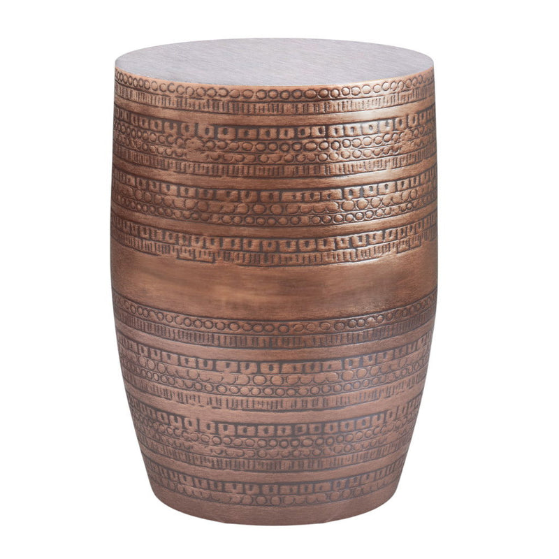 20" Round End Table - Copper