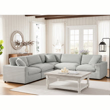 Load image into Gallery viewer, Jenny - 5 Piece Sectional - Gray
