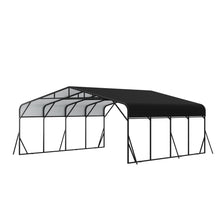 Load image into Gallery viewer, Heavy Duty Carport, All Weather Shelter - Black

