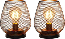 Load image into Gallery viewer, Pierced Novelty Desk Lamp With Novelty Shade (734234) - Brown
