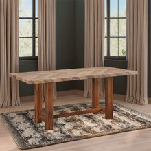 Load image into Gallery viewer, Gilsea - Dining Table - Brown Finish
