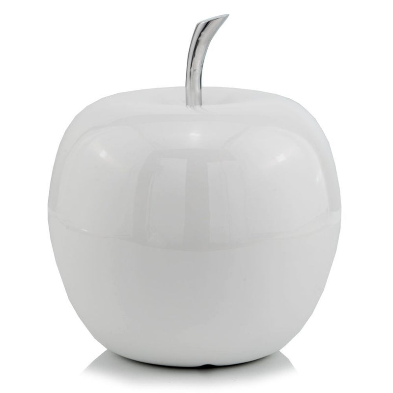 Decorative Apple Tabletop Sculpture (383764) - White