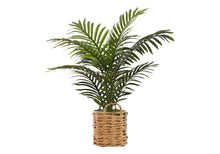 Load image into Gallery viewer, 24" Tall, Artificial Plant, Palm, Indoor, Faux, Fake, Table, Floor, Greenery, Potted, Real Touch, Decorative - Green / Beige
