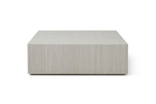Load image into Gallery viewer, Genuine Marble Square Wheel Coffee Table - Beige

