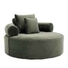 Load image into Gallery viewer, Round Sofa Bed With 3 Pillows For Living Room
