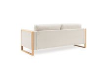 Load image into Gallery viewer, Modern Sofa With Solid Wood Legs, 3 Seater
