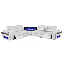 Load image into Gallery viewer, Nova - Sectional With Bluetooth Speaker, LED And Lifting Wine Cabinet
