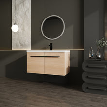 Load image into Gallery viewer, Bathroom Vanity Set With Resin Countertop Sink, 2 Doors
